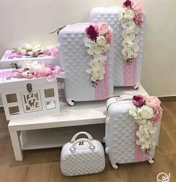 عکس چمدان عروس