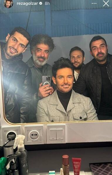 عکس نوشته محمد رضا گلزار