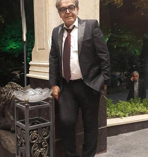 عکس حمید لولایی با همسرش