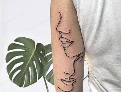 تاتو روی بازو عکس