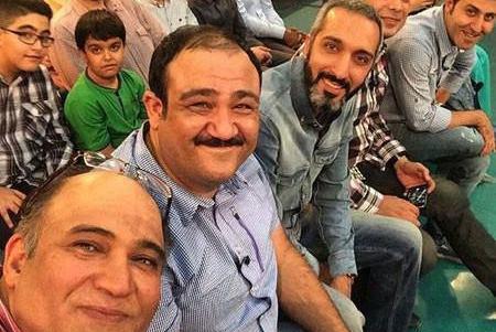 عکس نادر سلیمانی و همسرش