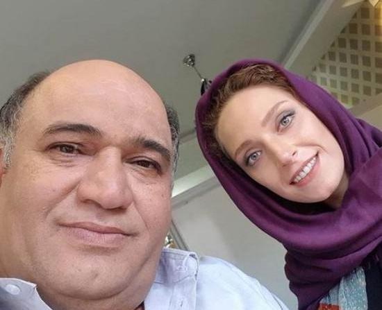 عکس نادر سلیمانی و همسرش