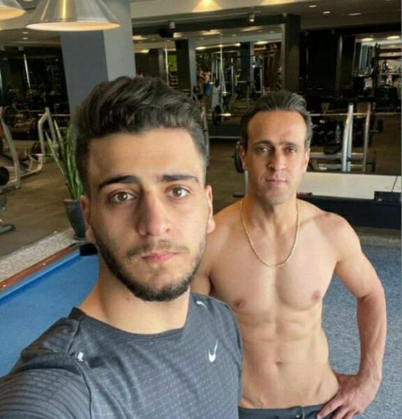 عکس علی کریمی فرزندان