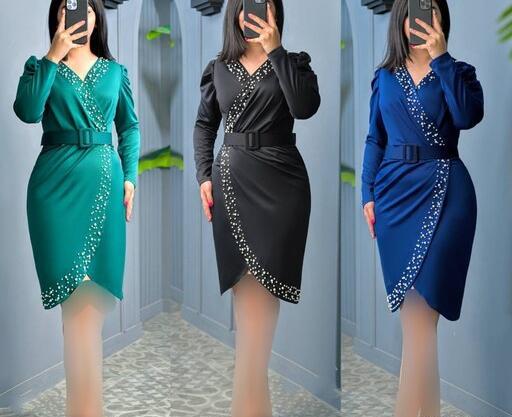 عکس لباس مجلسی کوتاه جدید شیک زنانه