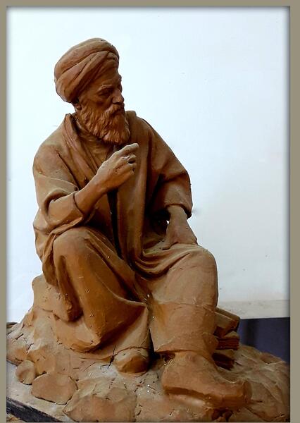 عکس مجسمه ی حافظ