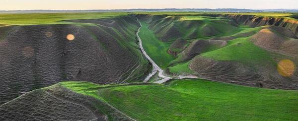 عکس طبیعت زیبای گلستان
