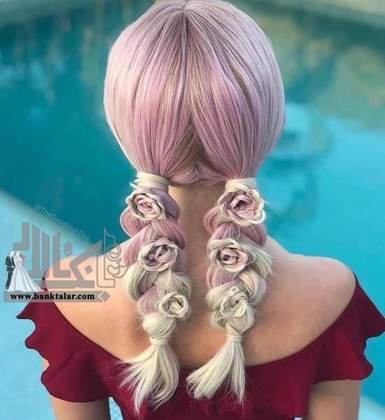 عکس بافت مو عروسکی