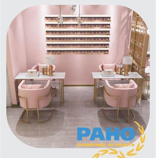 عکس ایده دیزاین سالن ناخن