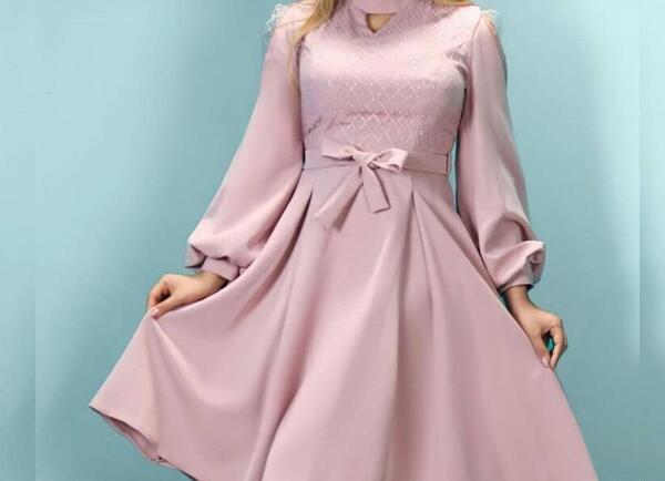 عکس لباس دخترانه رنگ صورتی