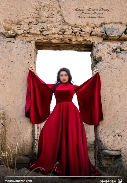 عکس عروس رنگی