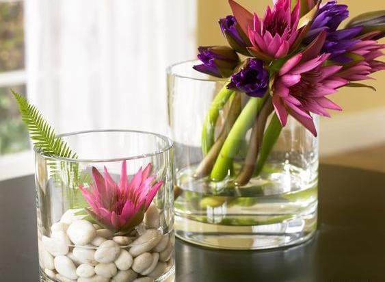 عکس گل طبیعی تزیین شده