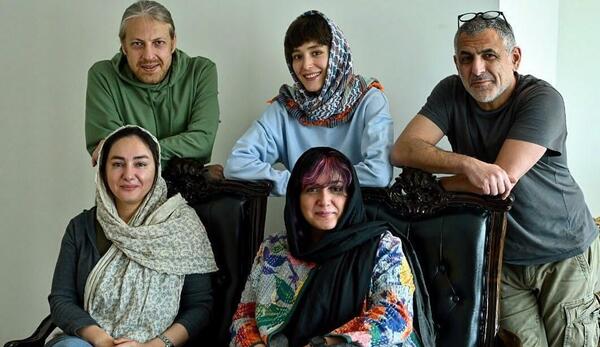 عکس باران کوثری در فیلم روسری آبی