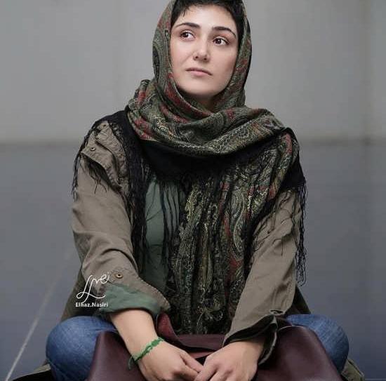 عکس باران کوثری در فیلم روسری آبی
