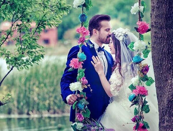 عکس عروس و داماد عرب