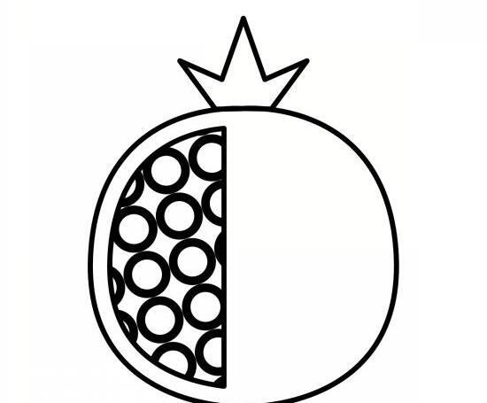 عکس نقاشی ساده انار