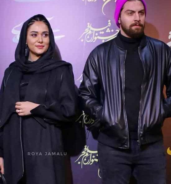عکس امیرحسین فتحی و همسرش
