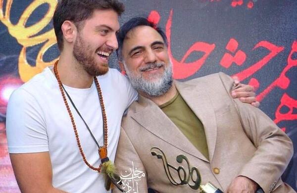 عکس امیرحسین فتحی و همسرش
