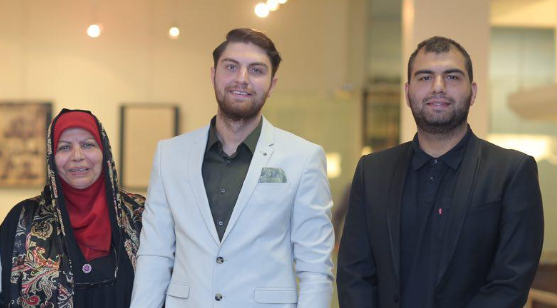 عکس امیرحسین فتحی و همسرش