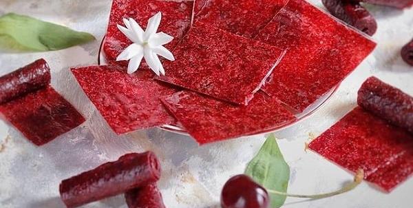 عکس از لواشک آلبالو