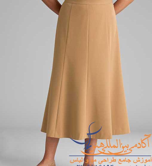 عکس دامن شش ترک