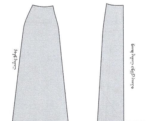 عکس دامن شش ترک