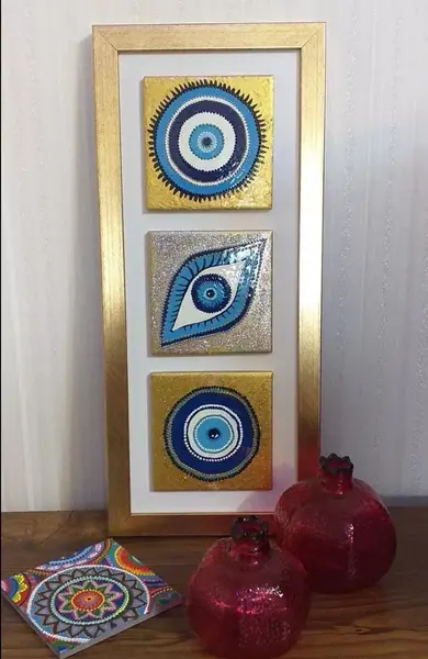 عکس تابلو چشم نظر
