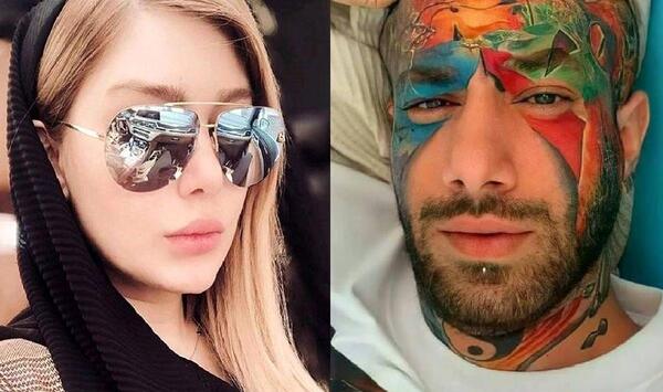 عکس تتلو همراه سحر قریشی