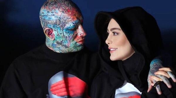 عکس تتلو همراه سحر قریشی