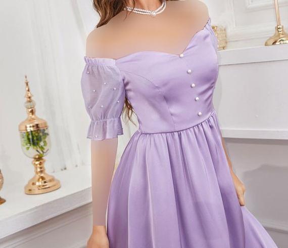 عکس لباس مجلسی یقه دلبری