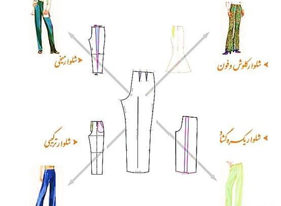 عکس شلوار فون