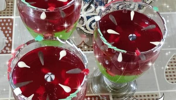 عکس ایده برای ژله هندوانه ای