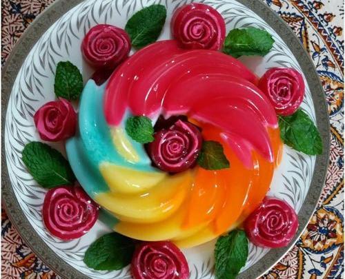 عکس ایده برای ژله رولی
