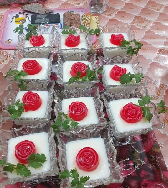 عکس ایده برای ژله رولی