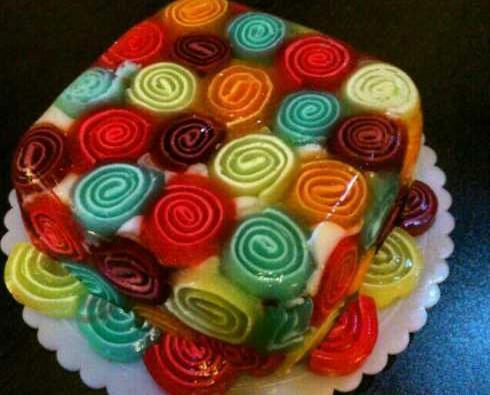 عکس ایده برای ژله رولی