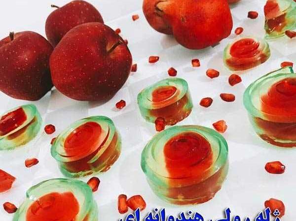 عکس ایده برای ژله رولی