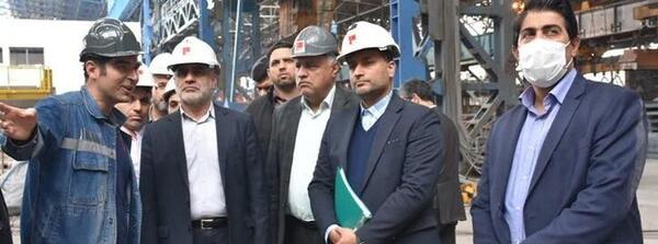 عکس حسن مطهری ذوب آهن پاسارگاد