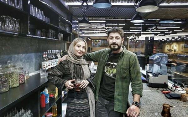 عکس حدیث میرامینی و همسر