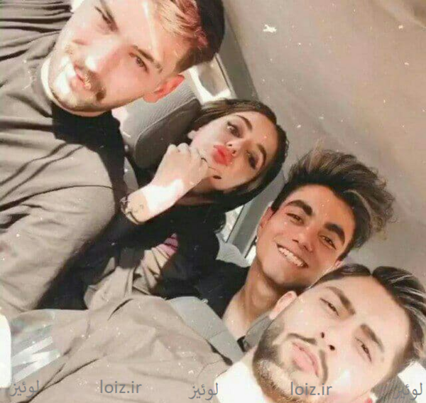عکس نیکا فلاحی و ارسلان
