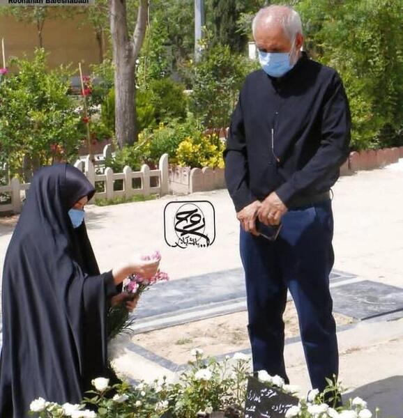 عکسهای مراسم یادبود آزاده نامداری