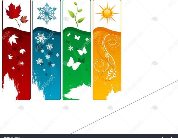 عکس وکتور چهار فصل