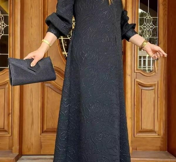 عکس لباس مجلسی دخترانه با پارچه ژاکارد