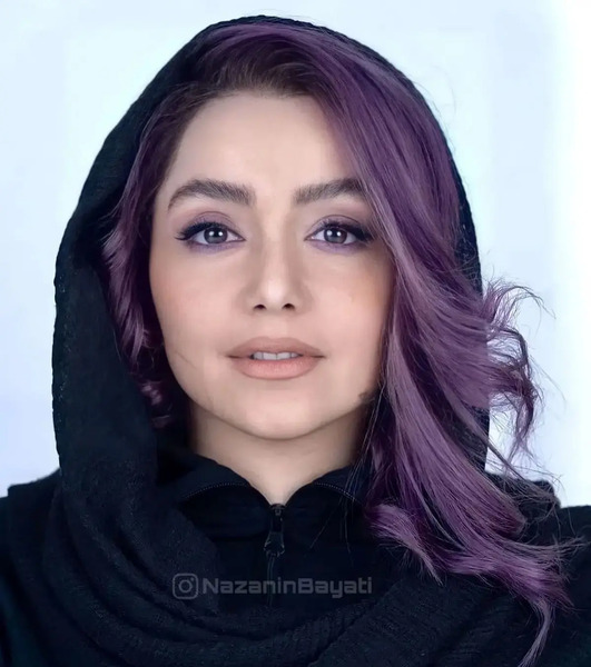 عکس نازنین بیاتی در جوجه تیغی