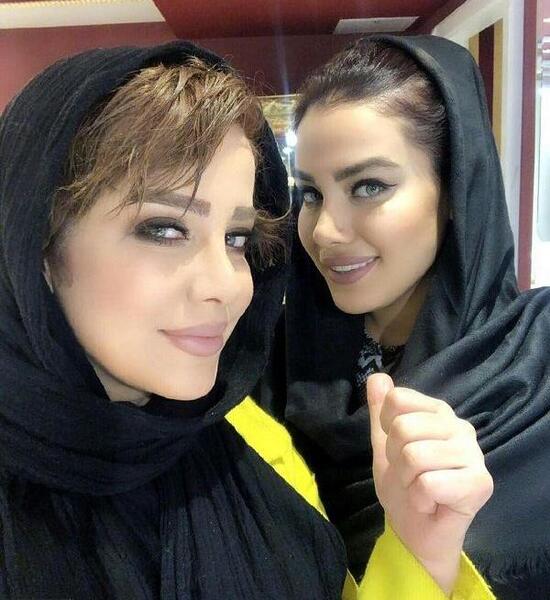 عکسهای شراره رخام و همسرش