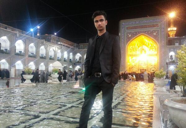 عکس یهویی حرم امام رضا
