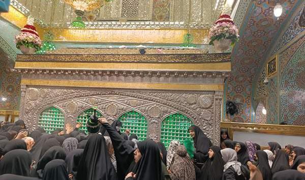 عکس یهویی حرم امام رضا