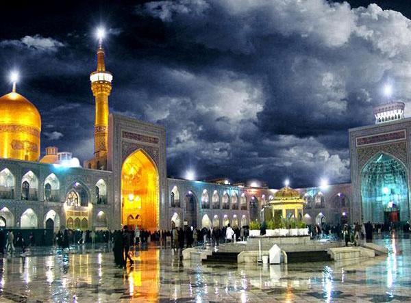 عکس یهویی حرم امام رضا