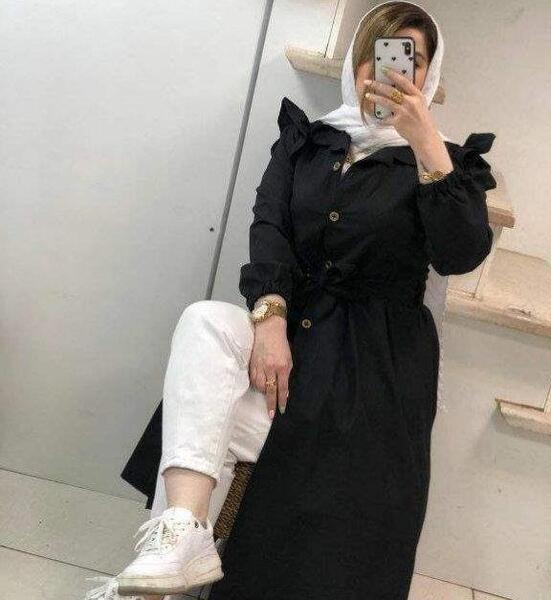 عکس مدل مانتو بلند جدید نی نی سایت