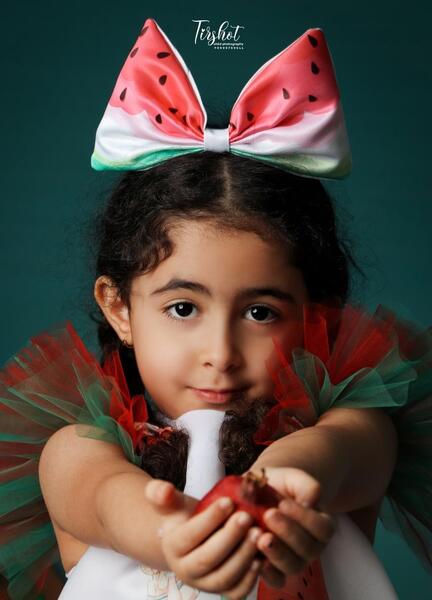 عکس ایده عکس شب یلدا نوزادی