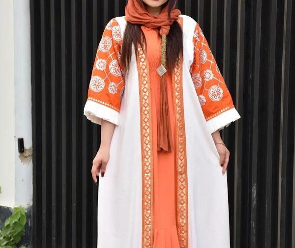 عکس پیراهن نگینی بندری