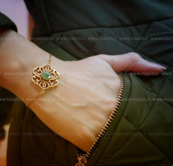 عکس دستبند زمرد